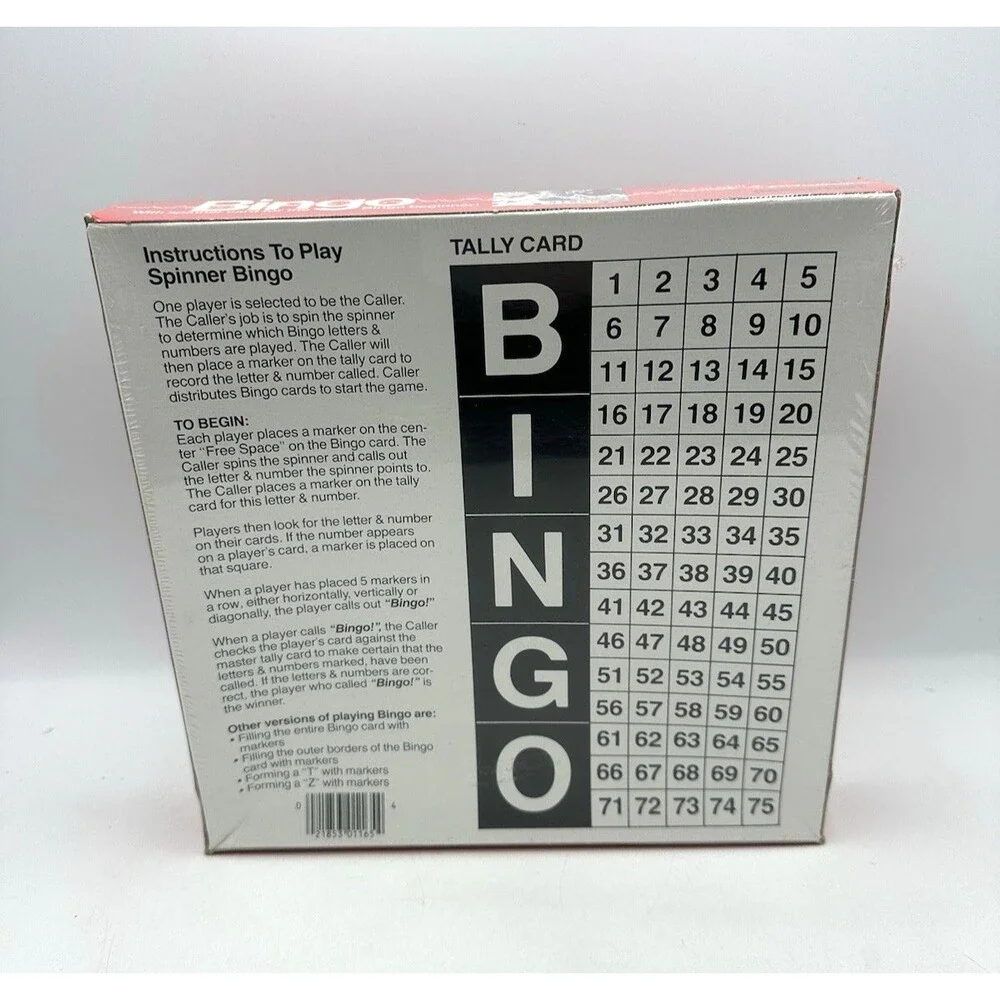 Pressman Bingo Game Vintage NEW SEALED